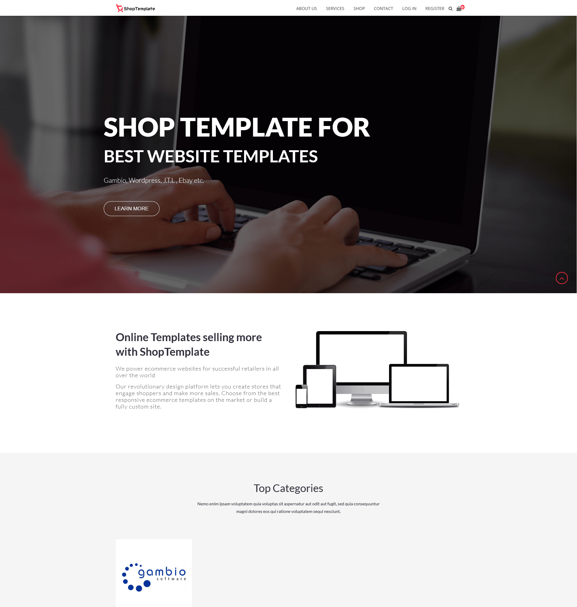 Shop Template